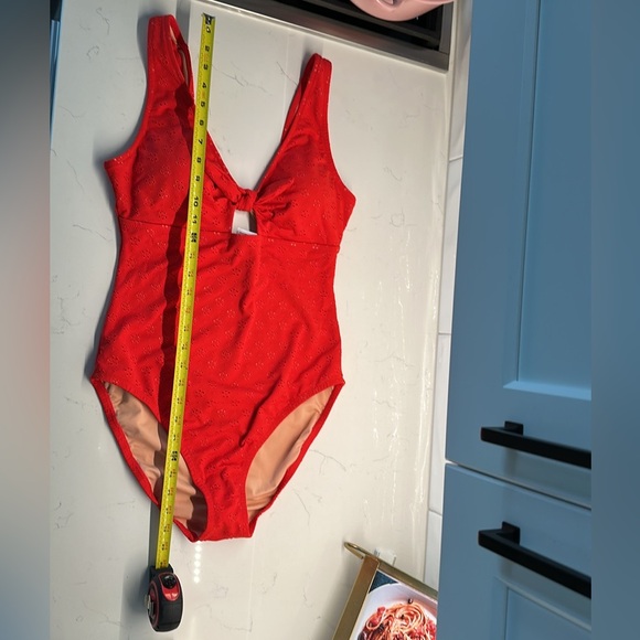 J.Crew Red One Piece Swimsuit - Picture 6 of 6